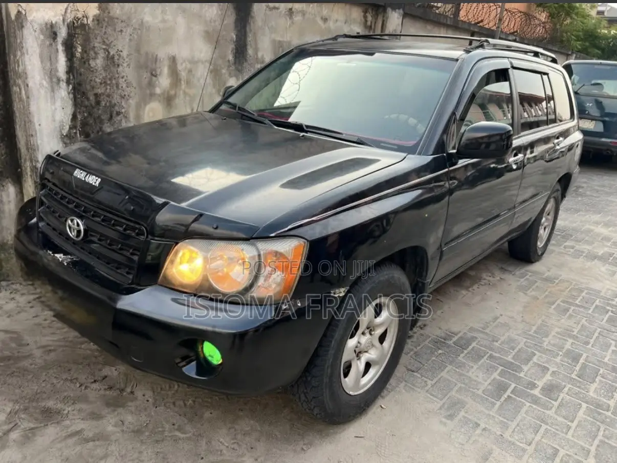Toyota Highlander 2004 Black