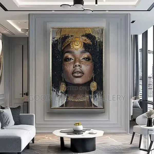 African Inspired Model Art