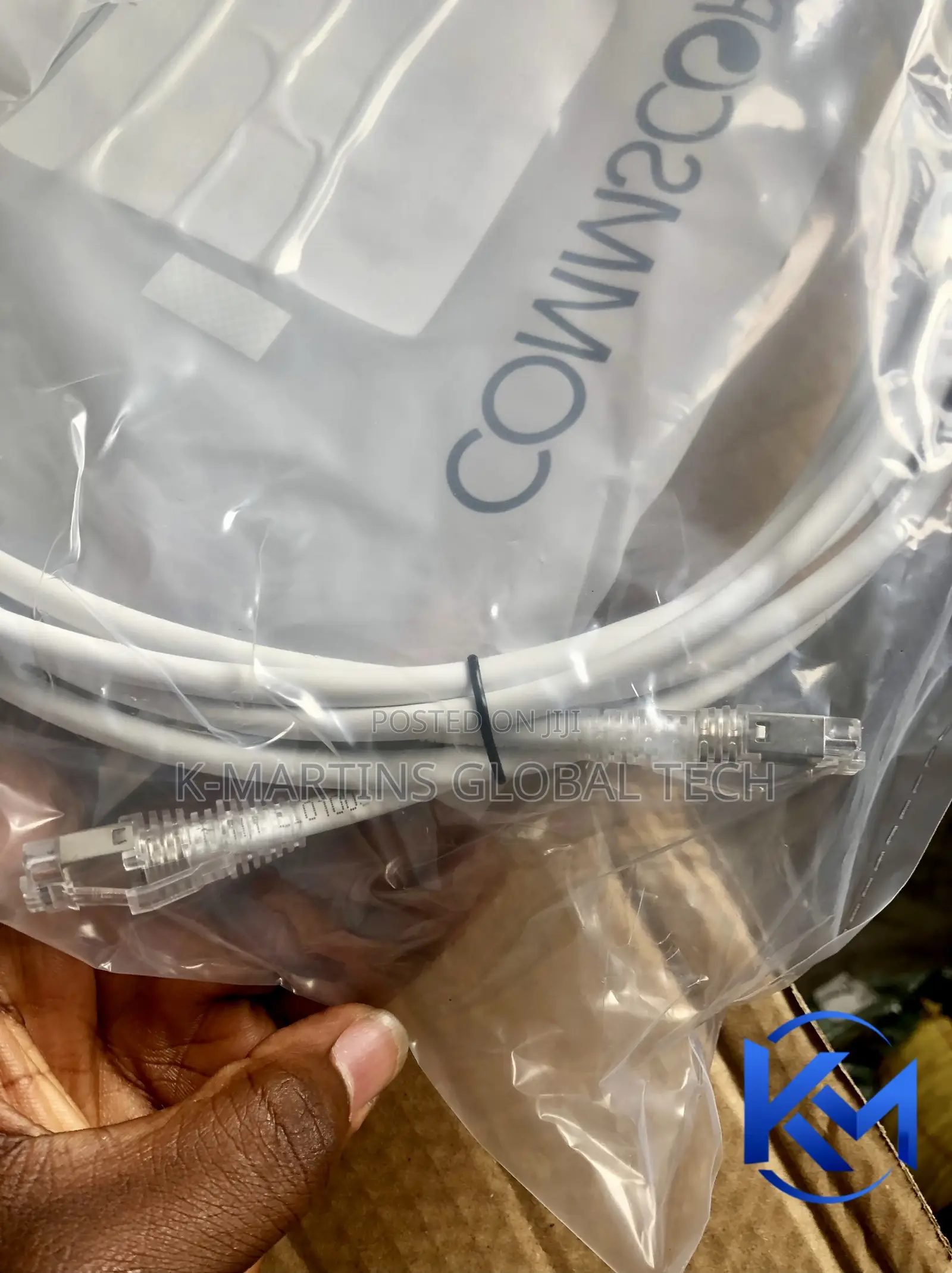 CommScope Cat6A SFTP Patch Cord 1 / 3 / 5 Meter Shielded Network Cable