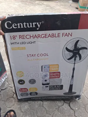 18 Century Rechargeable Fan