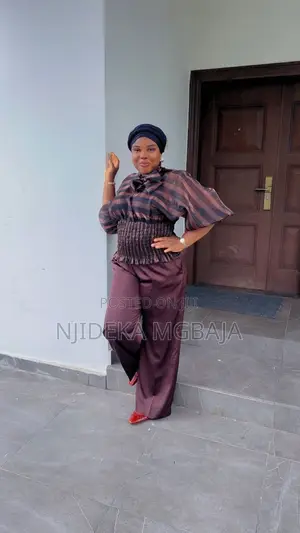 Chic Striped Statement Top Tailored Trousers – RTWbyJide