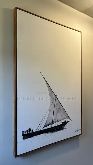 Vintage Sail Framed Canvas