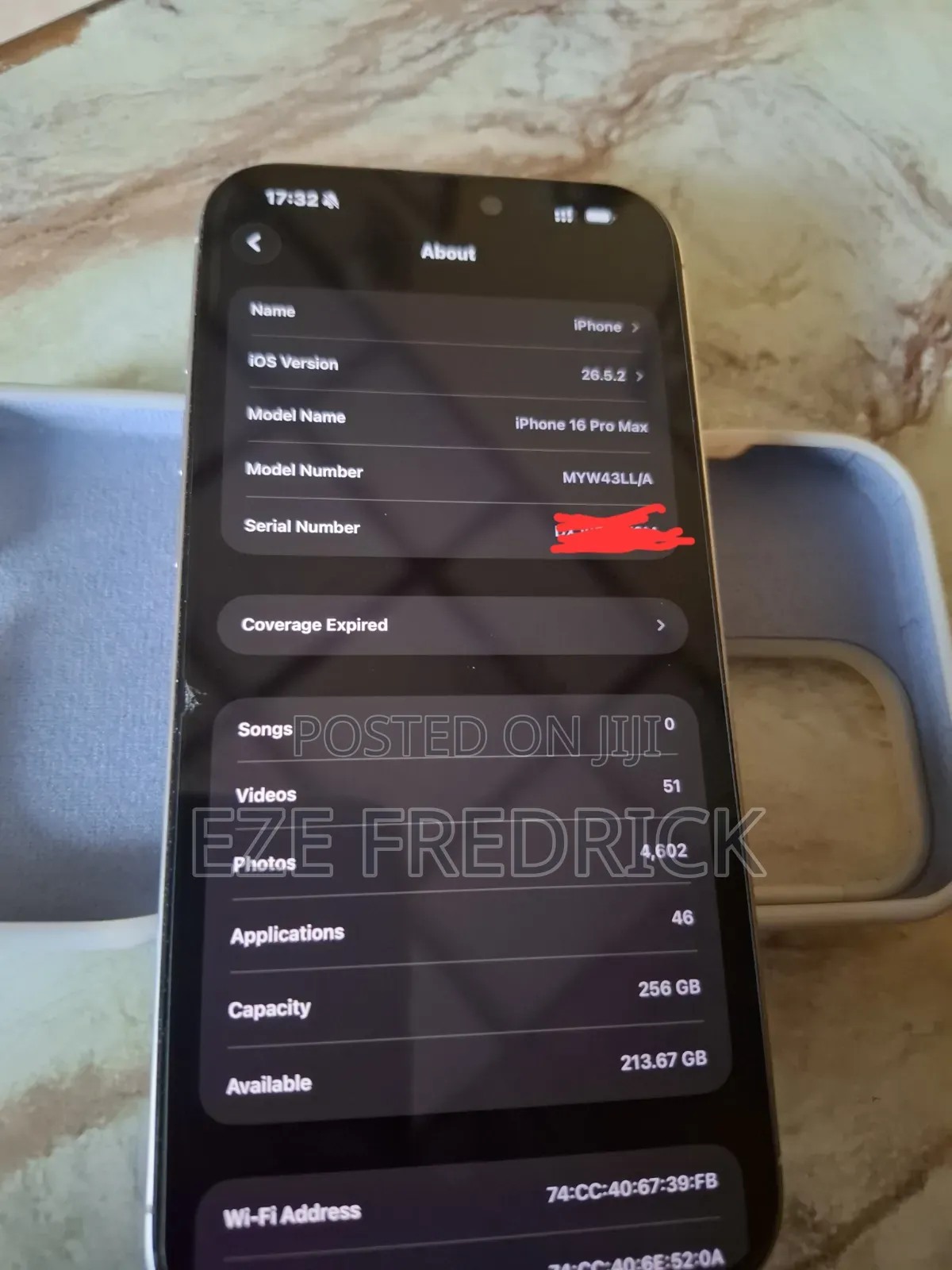Apple iPhone 16 Pro Max 256 GB White