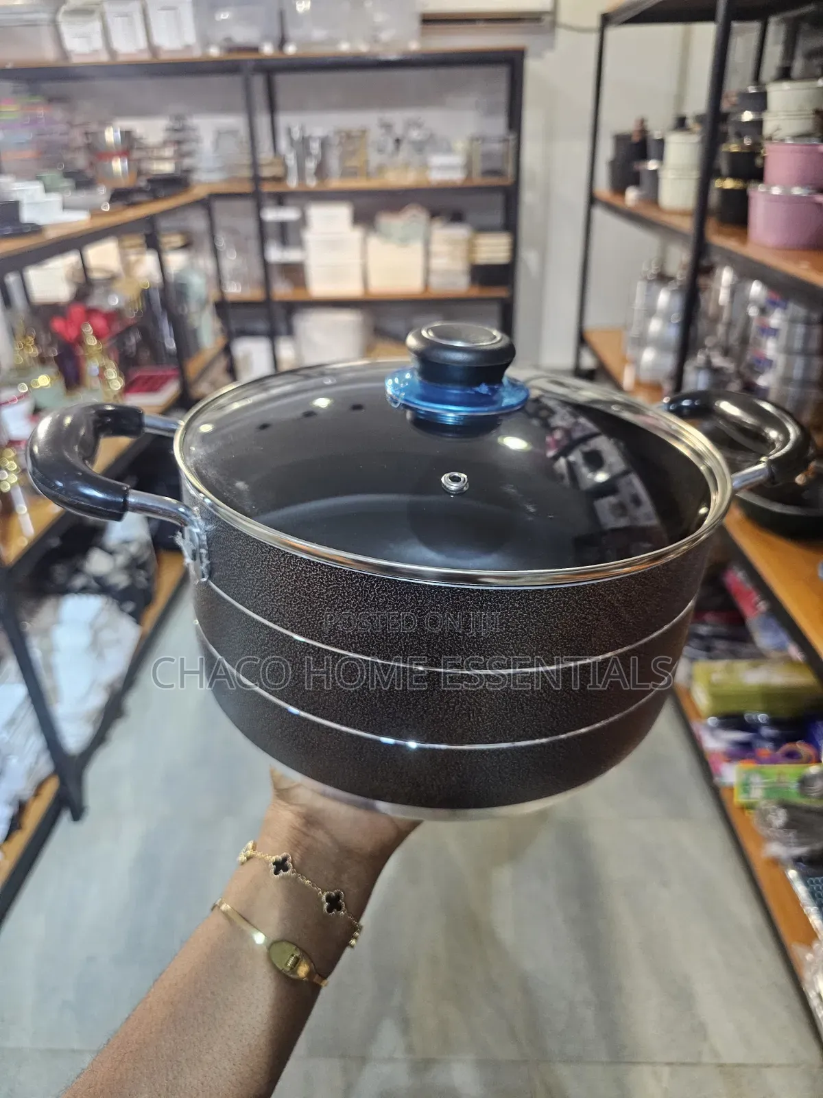 Non-Stick Pots (20cm, 22cm, 24cm)– Sold Separately