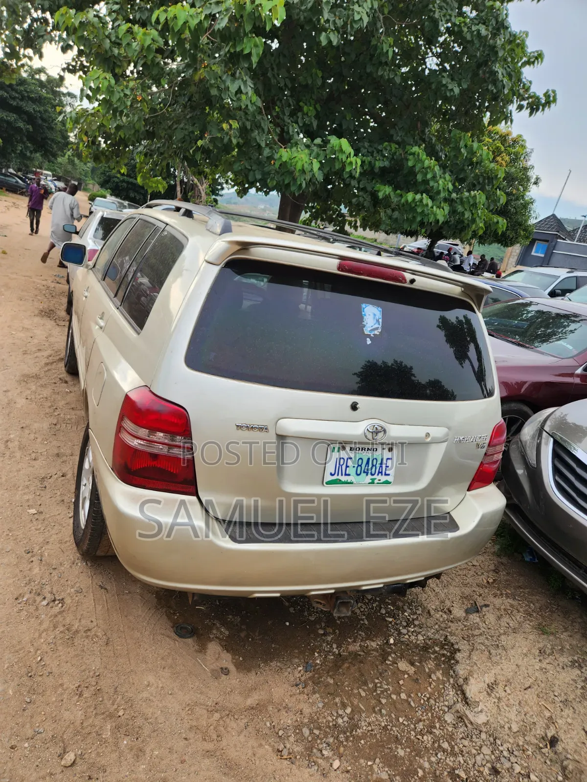 Toyota Highlander 2003 Gold