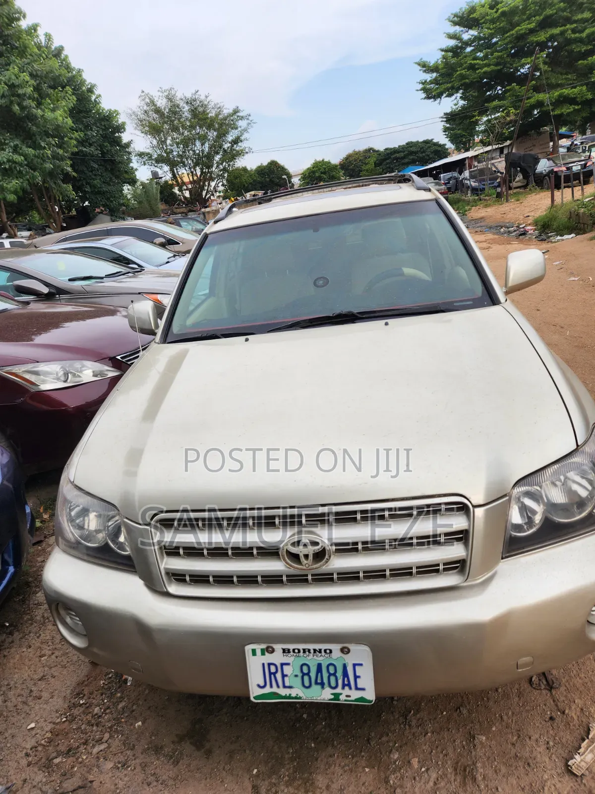 Toyota Highlander 2003 Gold
