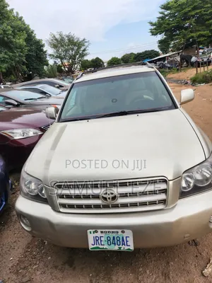 Toyota Highlander 2003 Gold