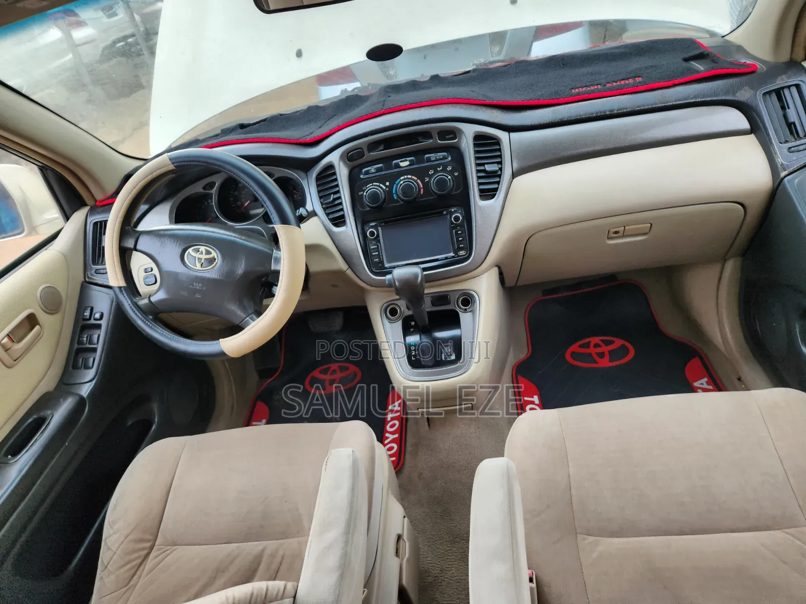 Toyota Highlander 2003 Gold