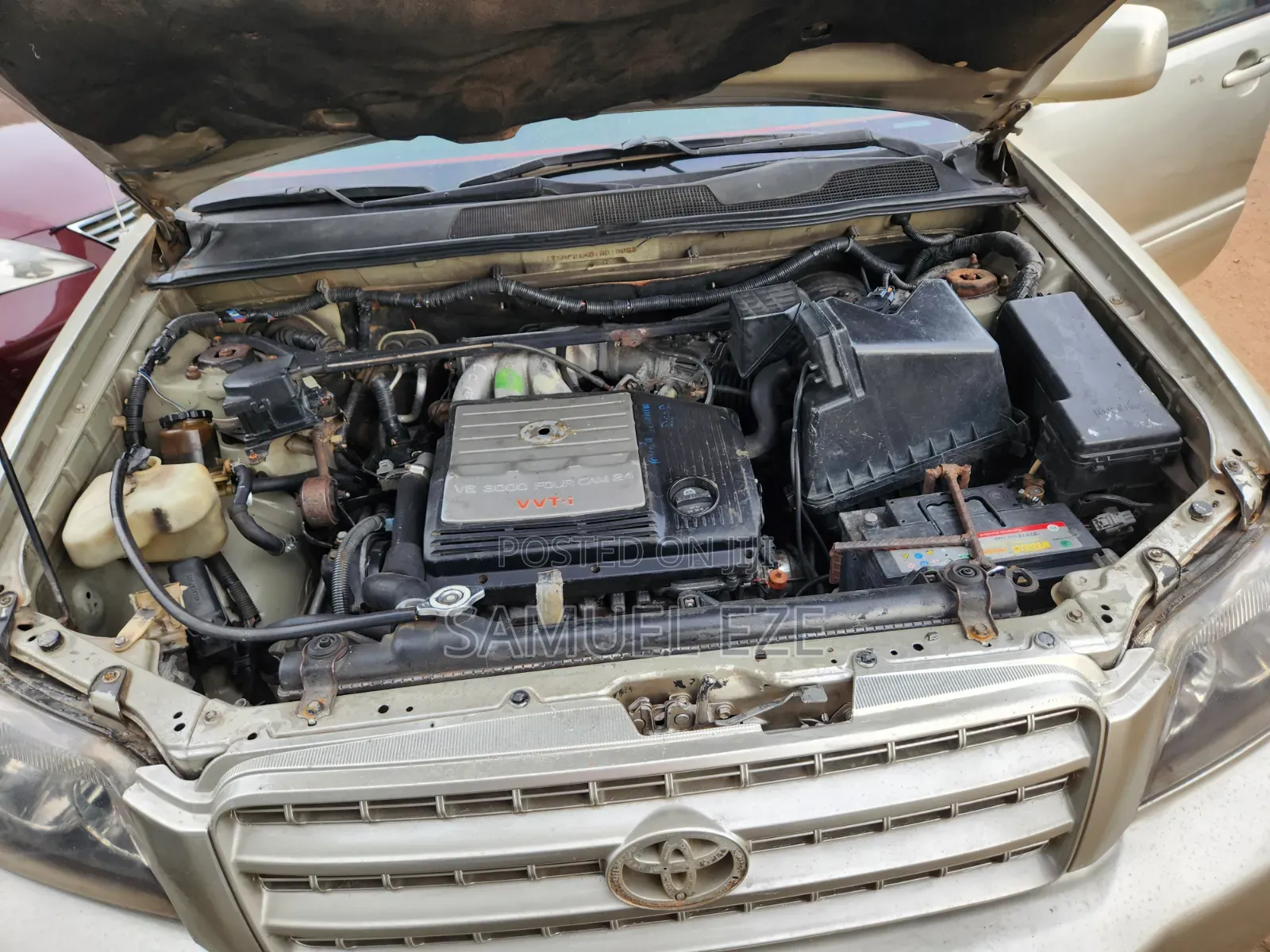 Toyota Highlander 2003 Gold