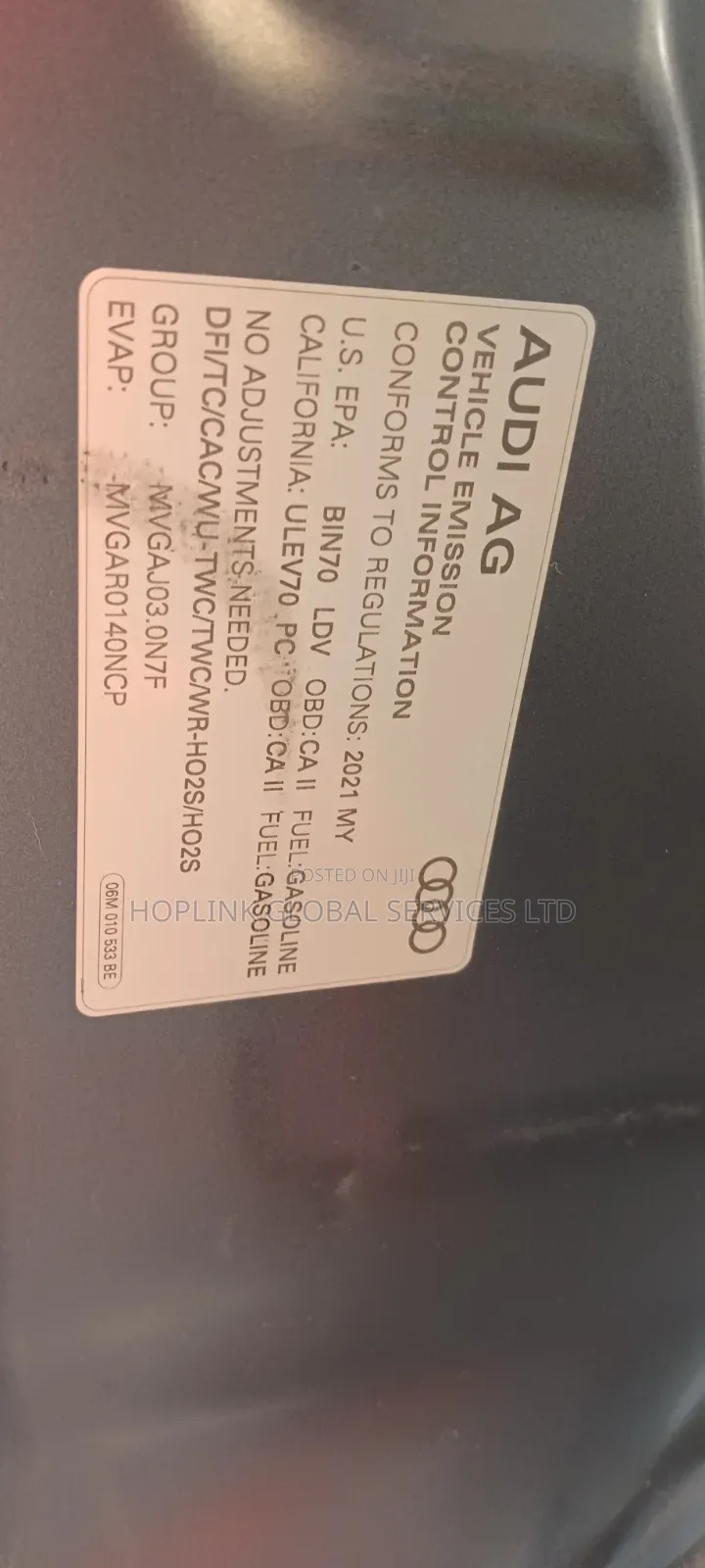 Audi S5 2021 Gray