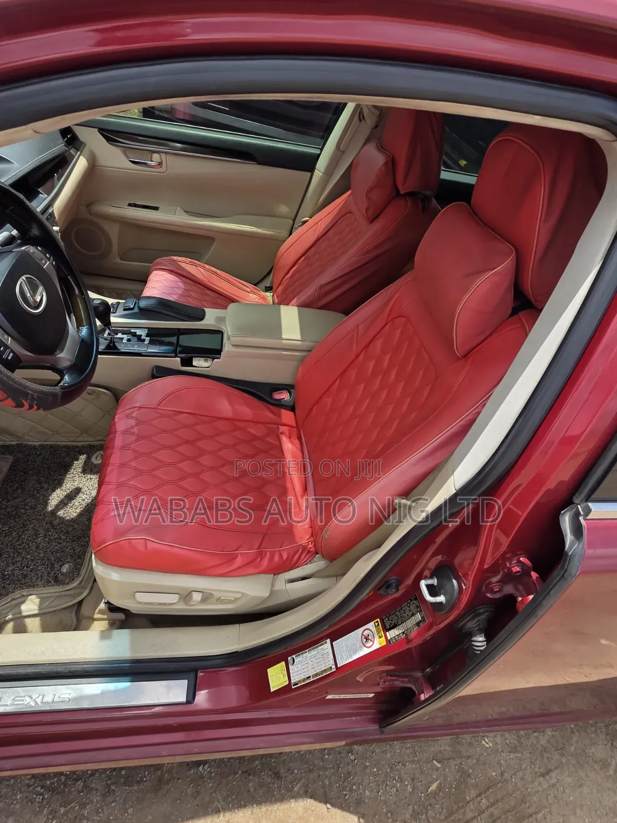 Lexus ES 2013 Red