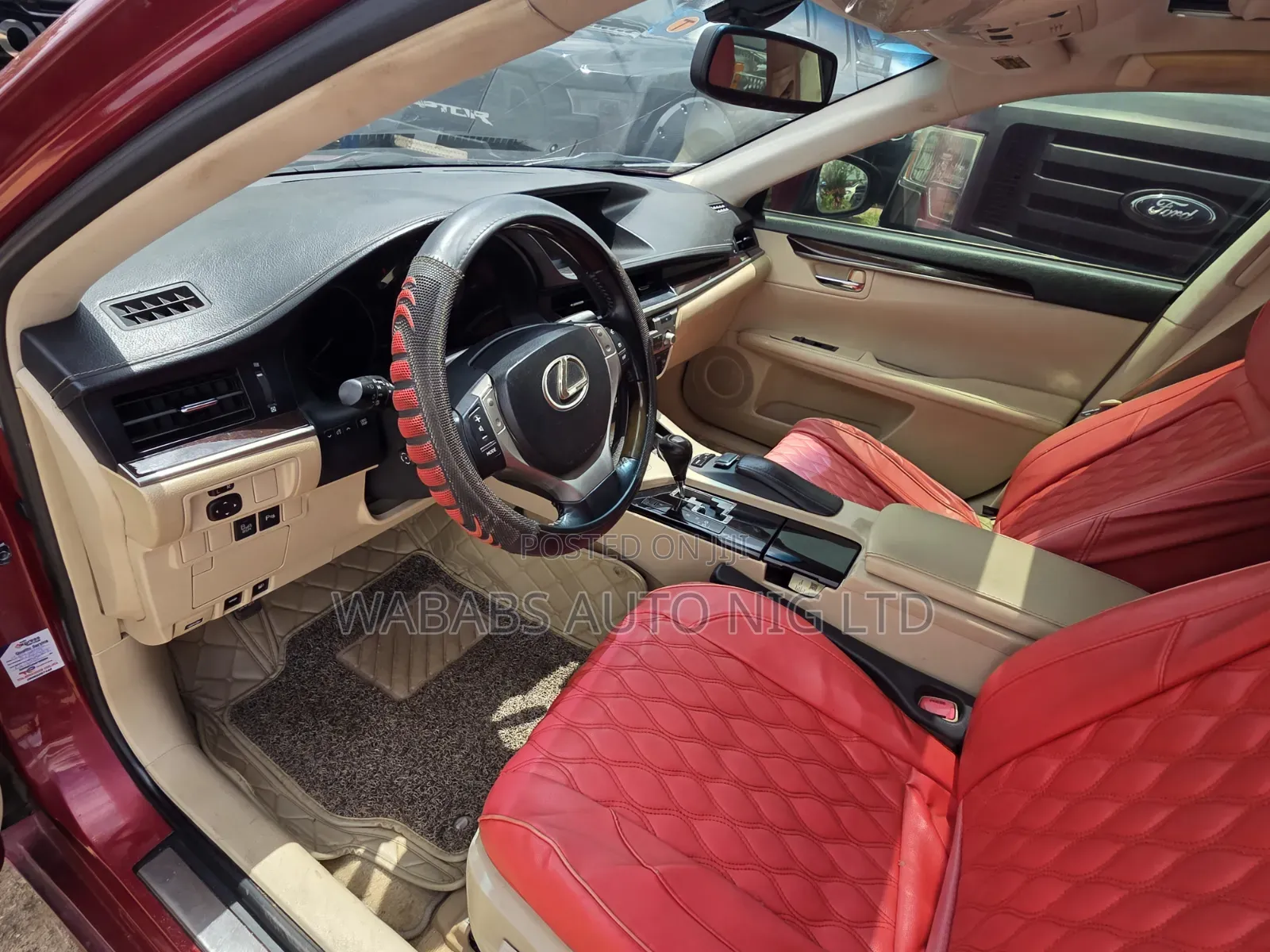Lexus ES 2013 Red