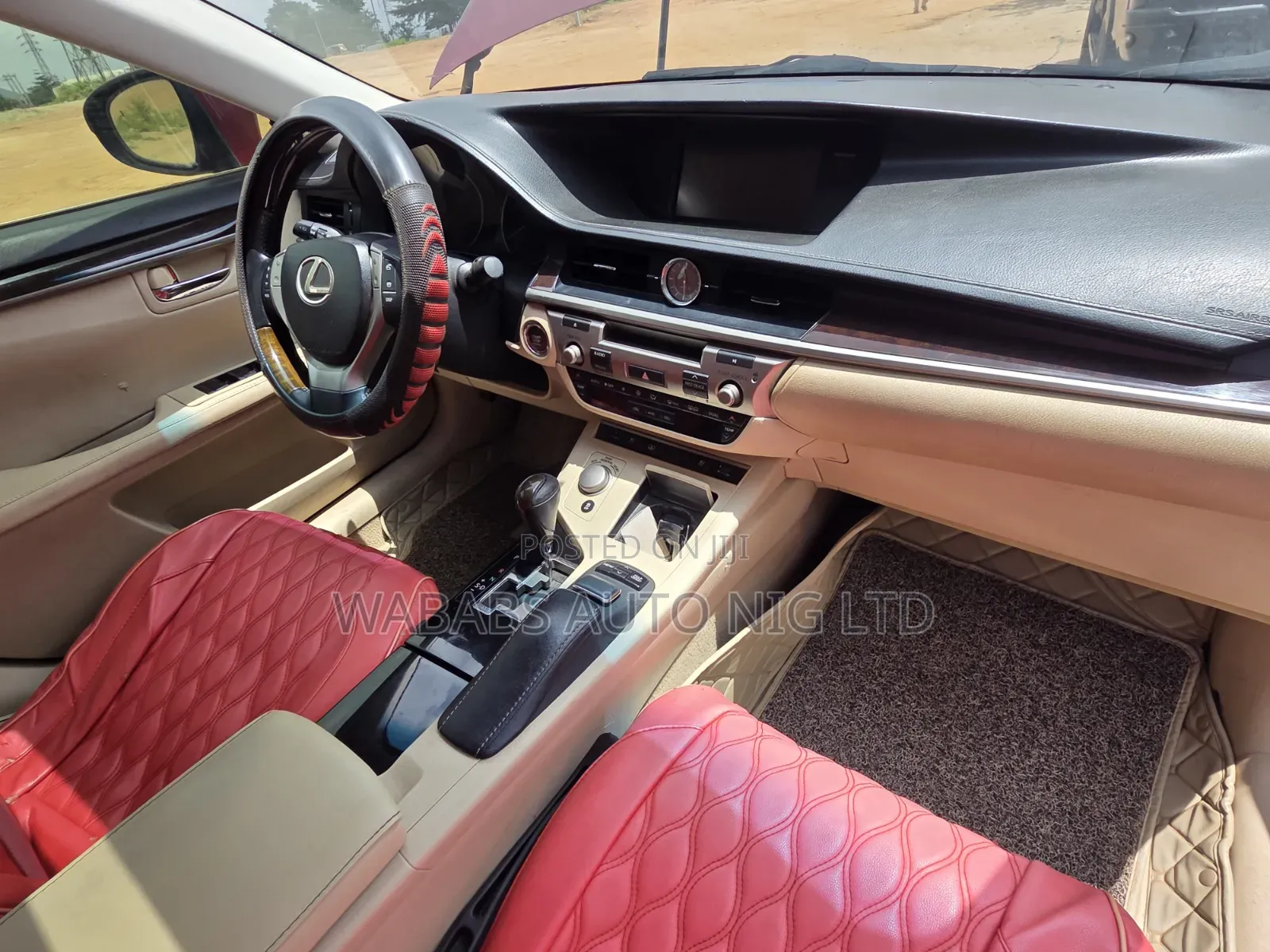 Lexus ES 2013 Red