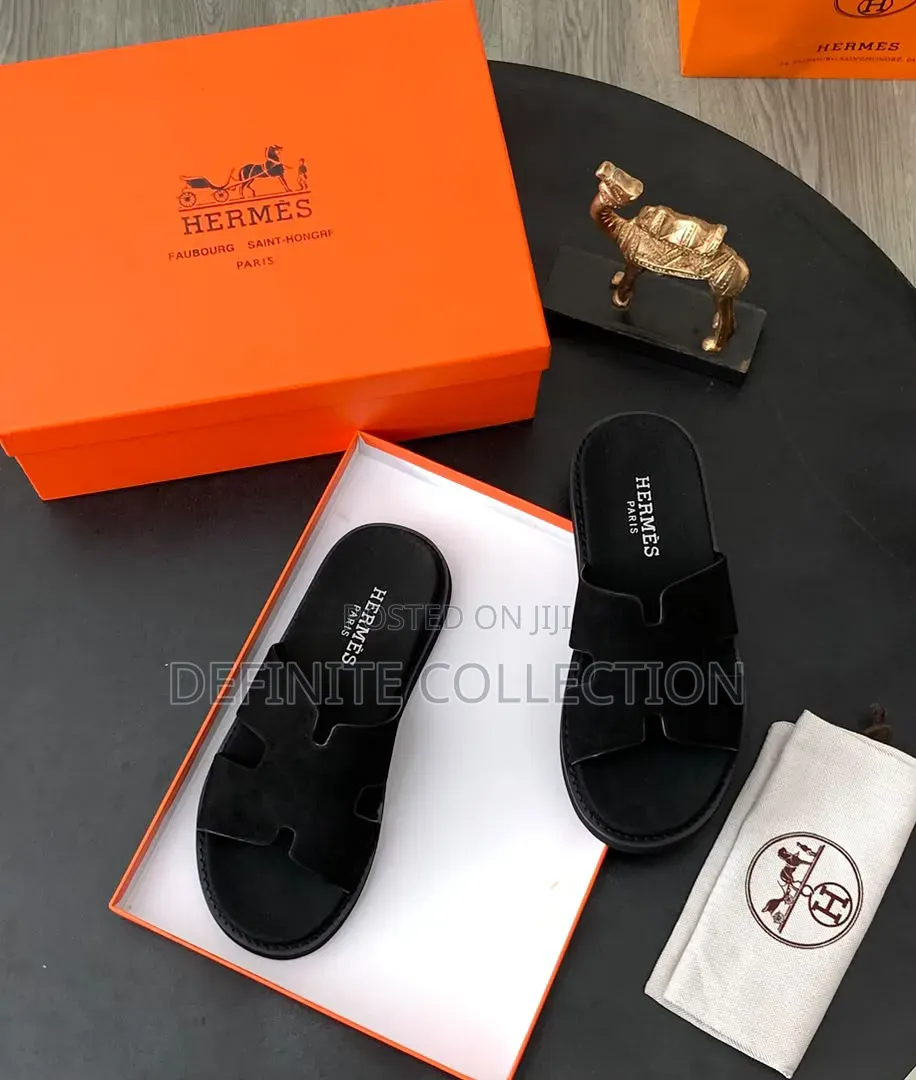Hermes Crossed Luxury Slippers