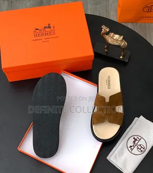 Hermes Crossed Luxury Slippers