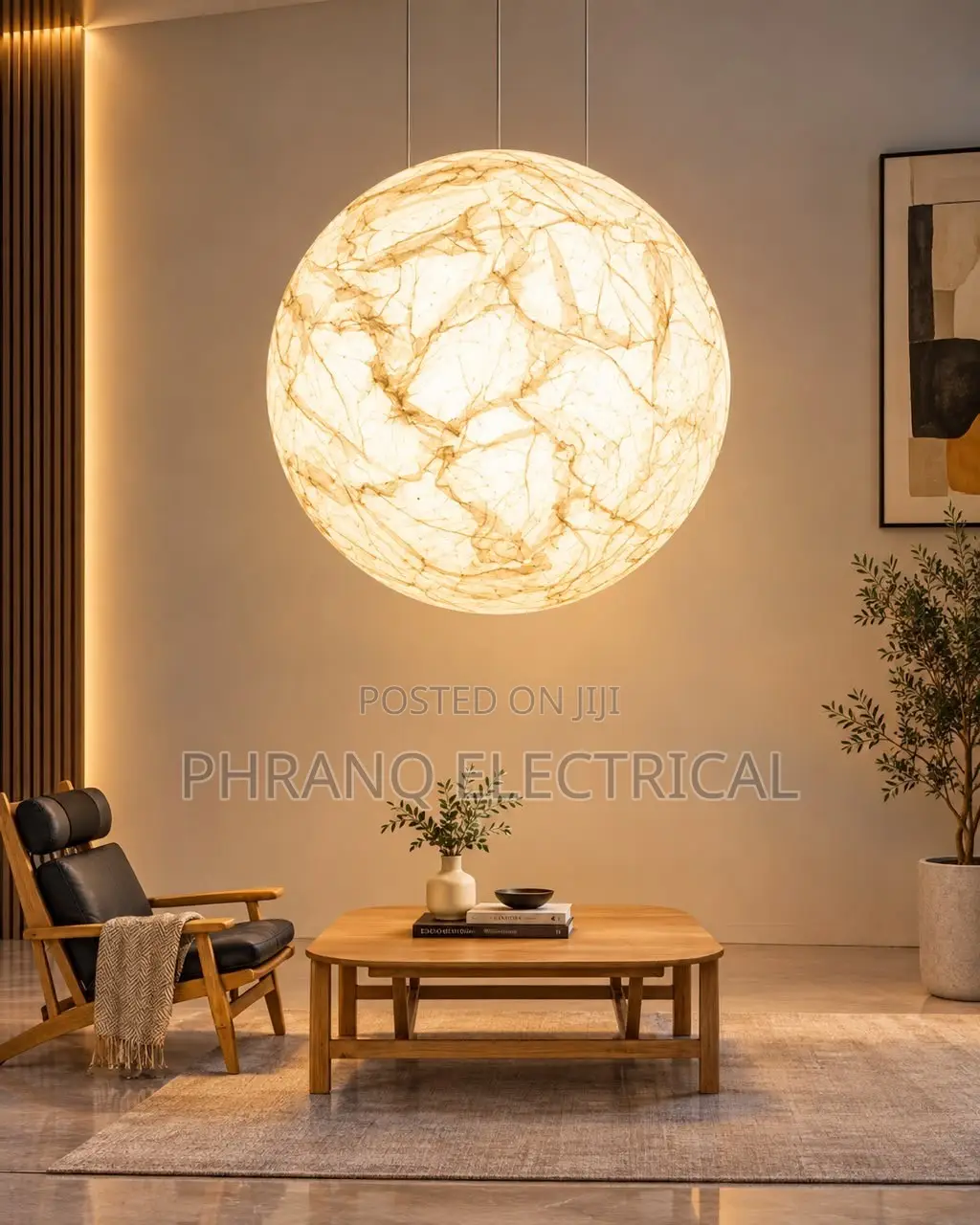 For Light Luxury Moon Chandelier