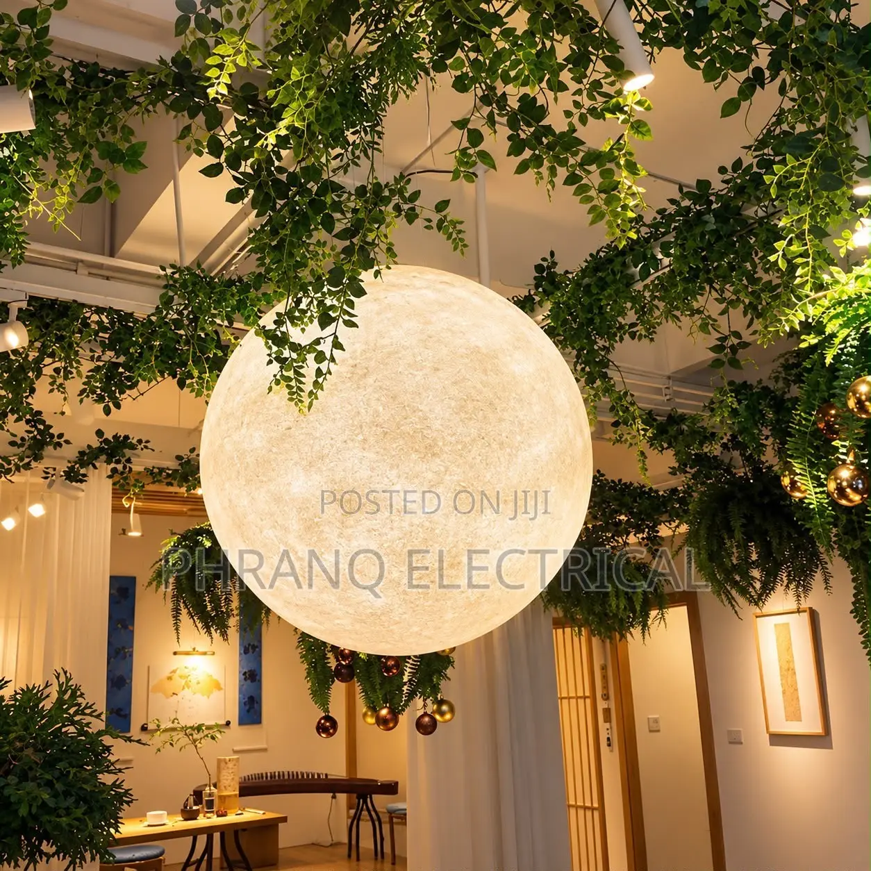 For Light Luxury Moon Chandelier