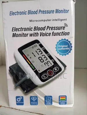 Electronic Blood Pressure Monitor With Voice Function