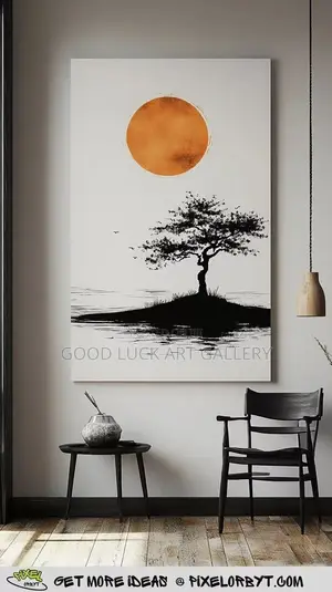 Japanese Botanical Wall Decor