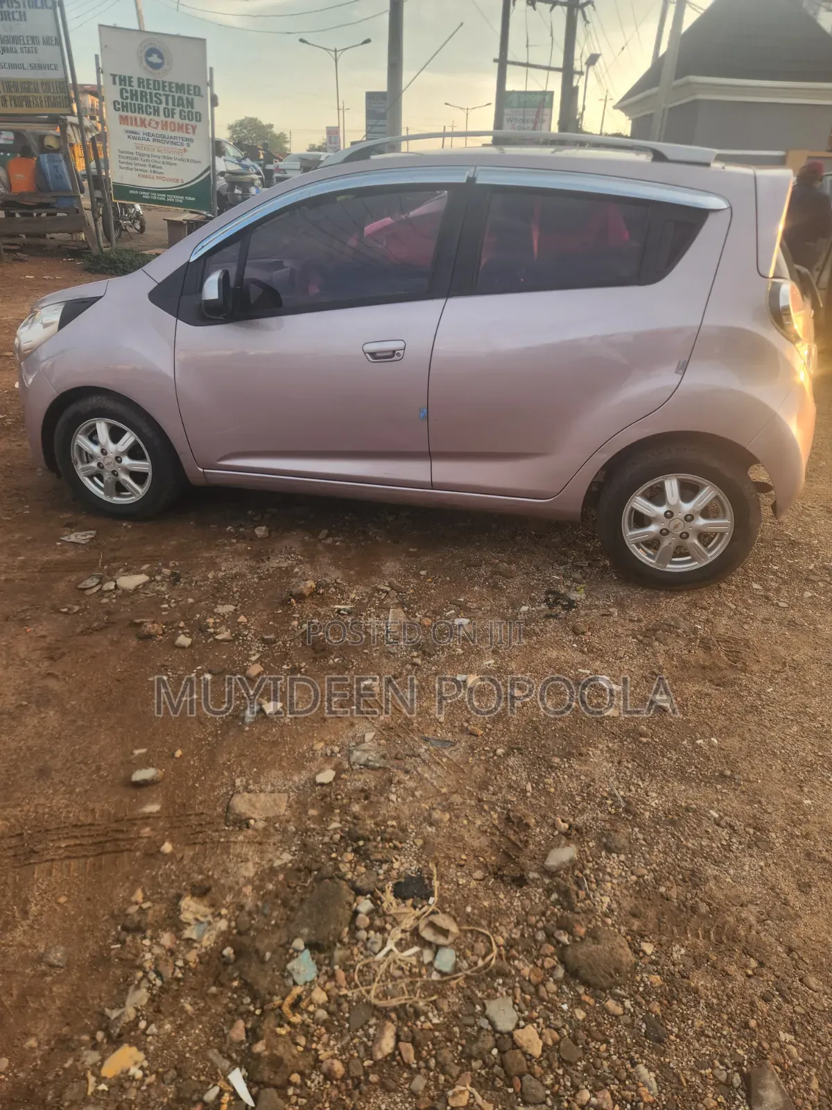 Chevrolet Spark 2012 Pink