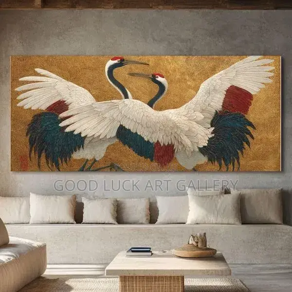Japanese Crane Wall Art