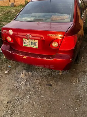 Toyota Corolla 2004 Red