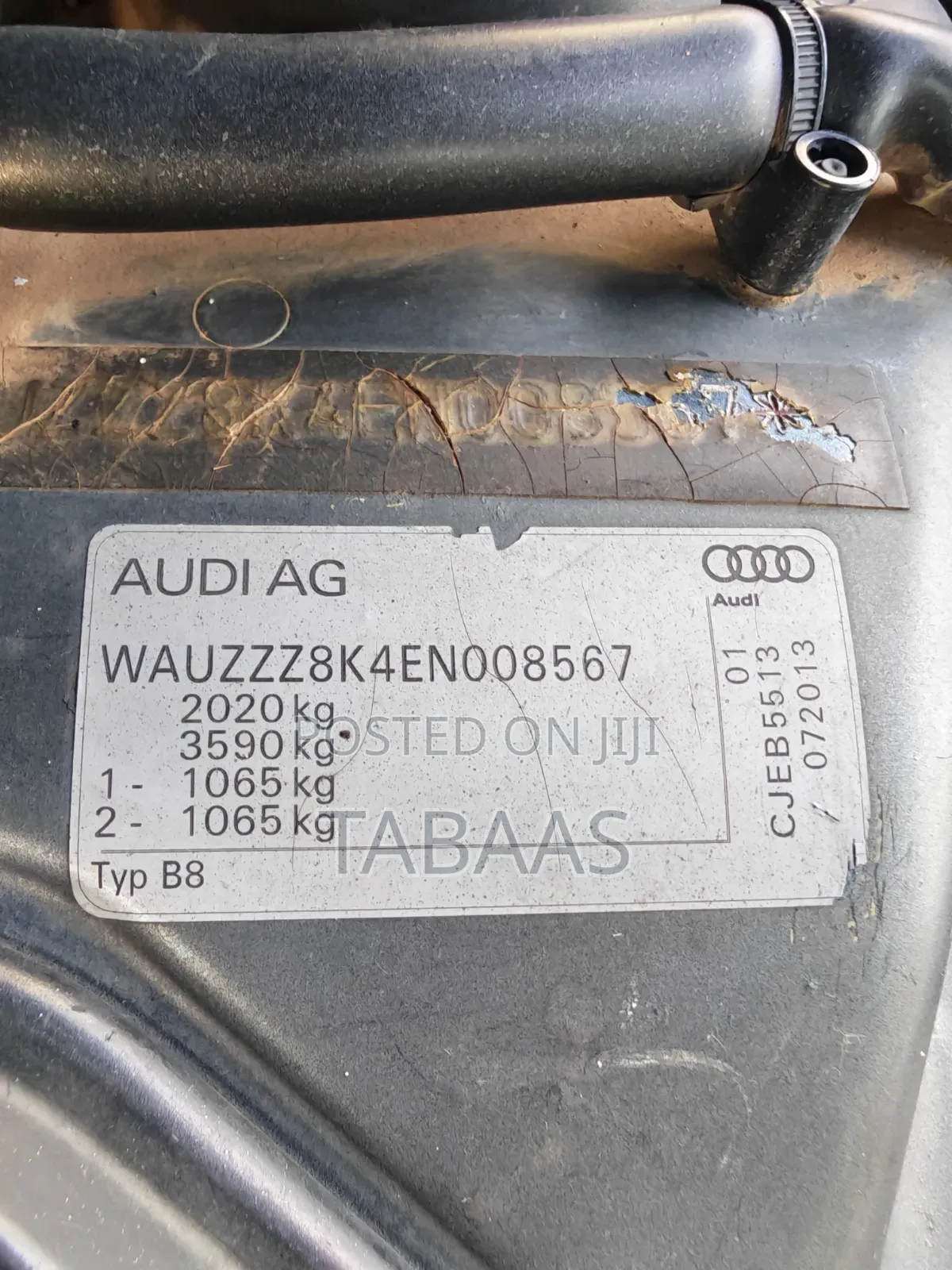 Audi A4 2.0T Tiptronic 2013 Gray