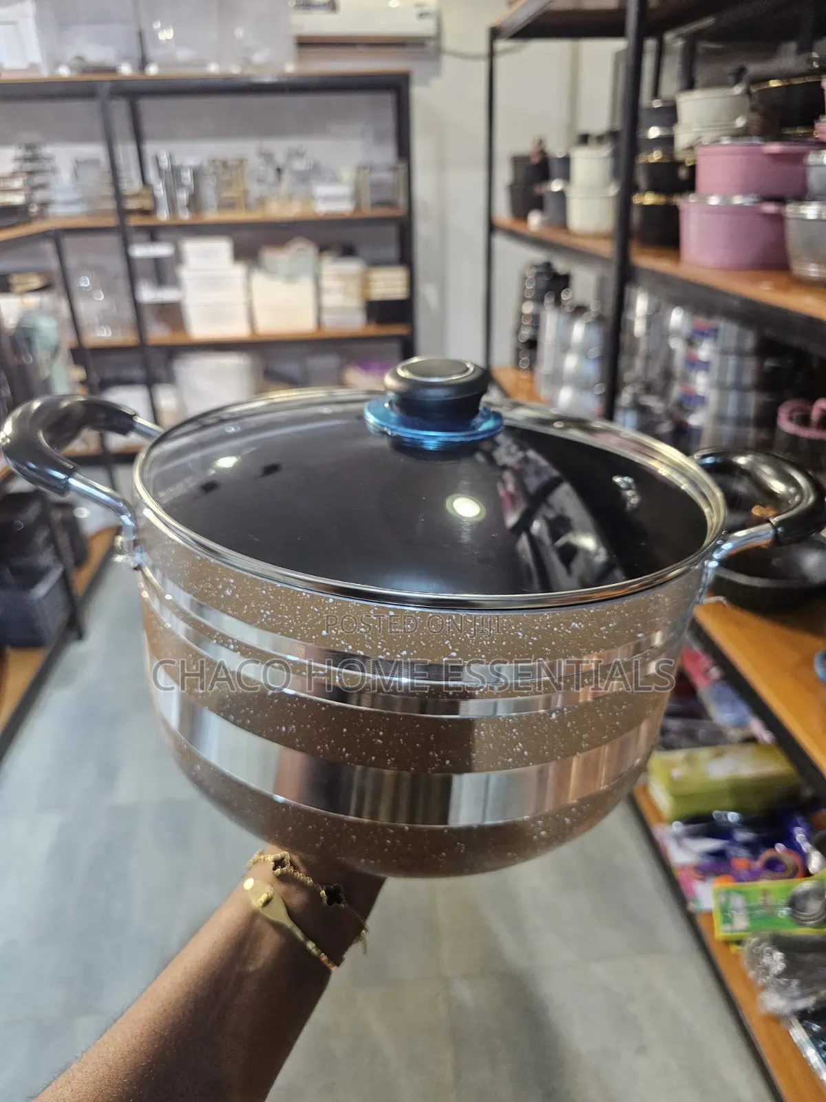 Non-Stick Pots (24cm, 26cm, 28cm)– Sold Separately