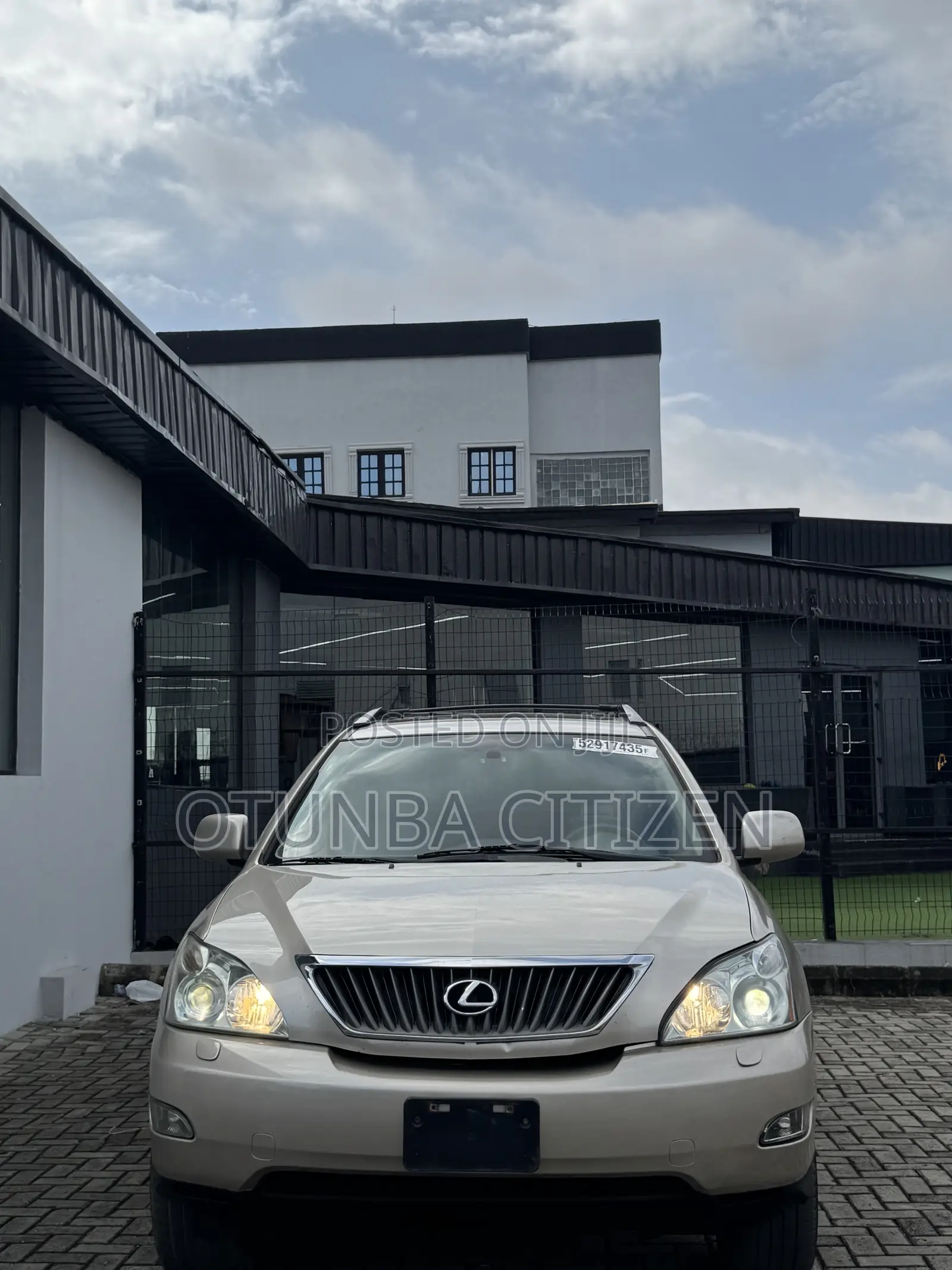 Lexus RX 350 2007 Gold