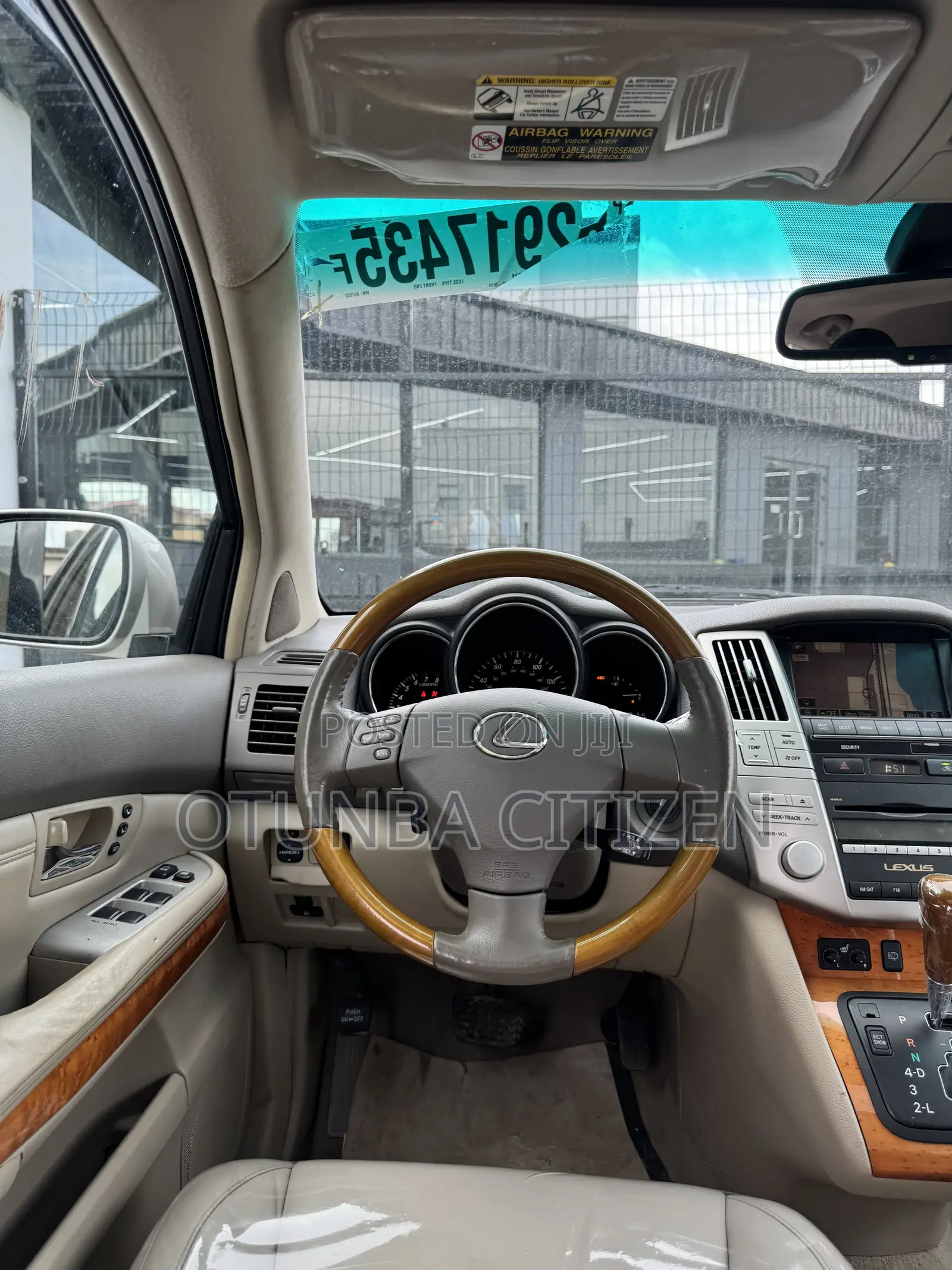 Lexus RX 350 2007 Gold