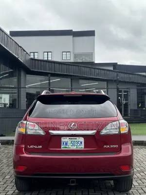 Lexus RX 350 2010 Burgundy