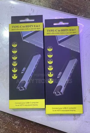Type-C to HDTV 8in 1