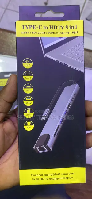 Type-C to HDTV 8in 1