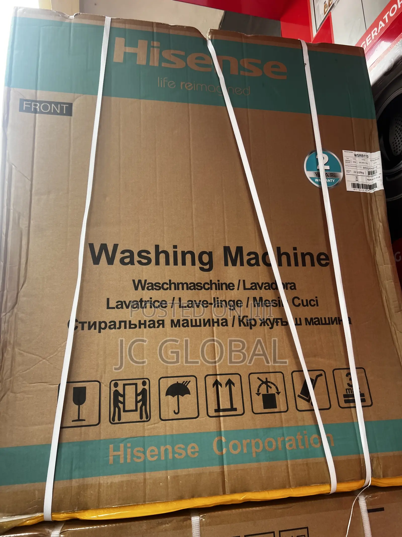 Original Hisense Washing Machine