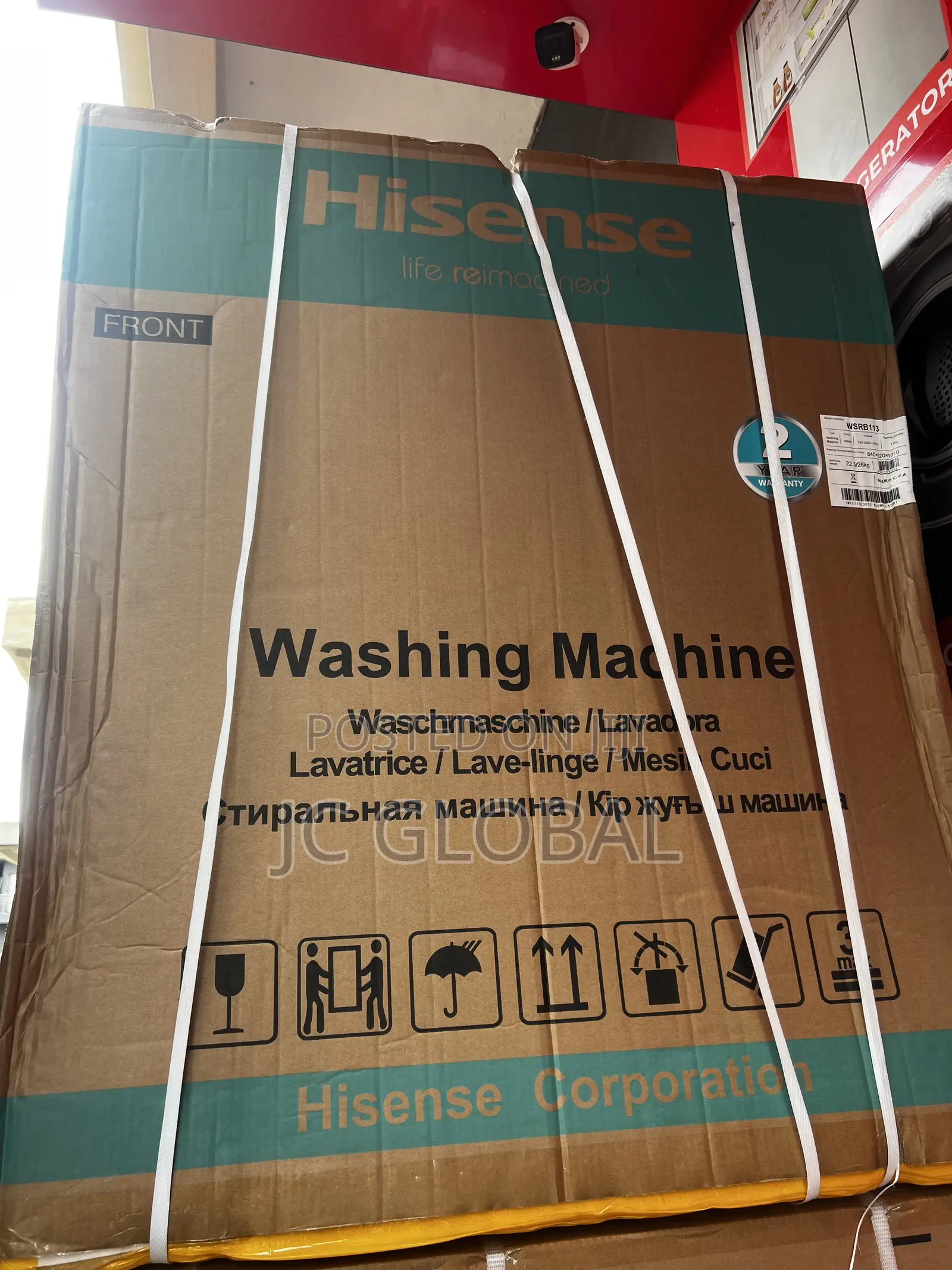 Original Hisense Washing Machine