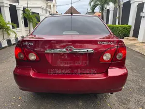 Toyota Corolla 2006 Red