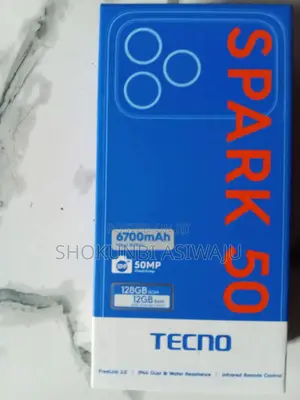 Tecno Spark 50 128 GB Black