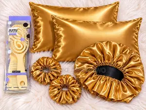 Luxury Gold Satin Hair Gift Set