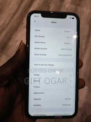 Apple iPhone 11 128 GB Black