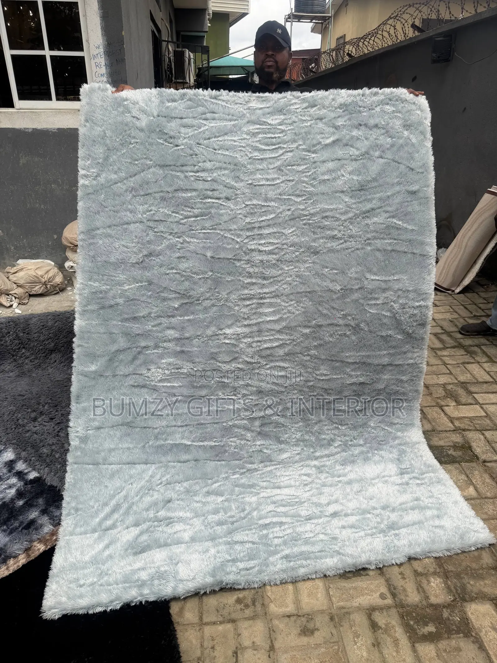 Soft Fluffy Fur Center Rugs