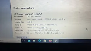 Laptop HP Stream Laptop 4GB Intel Celeron SSD 32GB