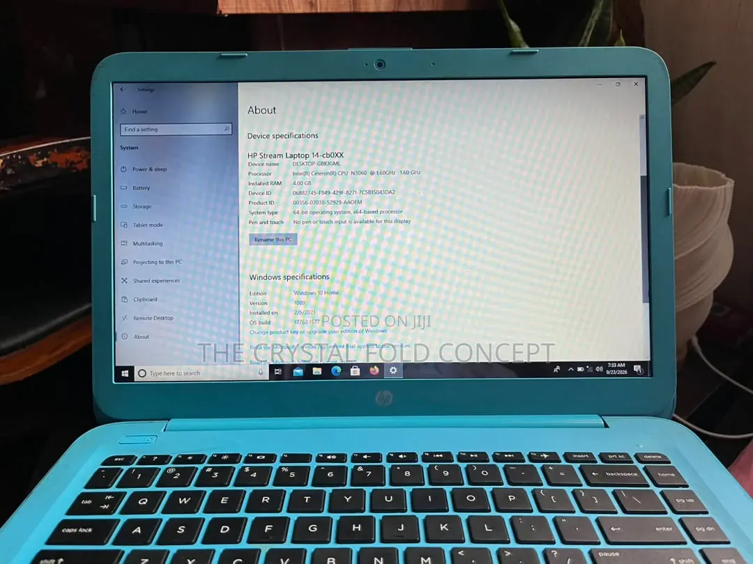 Laptop HP Stream Laptop 4GB Intel Celeron SSD 32GB