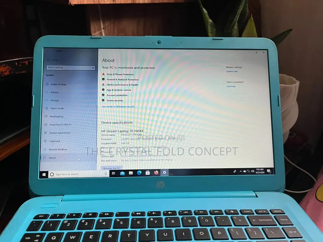 Laptop HP Stream Laptop 4GB Intel Celeron SSD 32GB