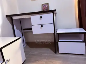 Office/Home Table With Drawer and Side Drawer