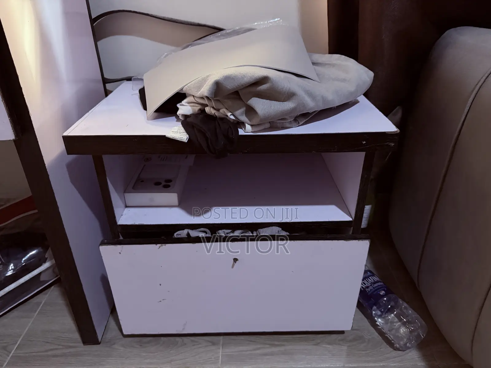 Office/Home Table With Drawer and Side Drawer