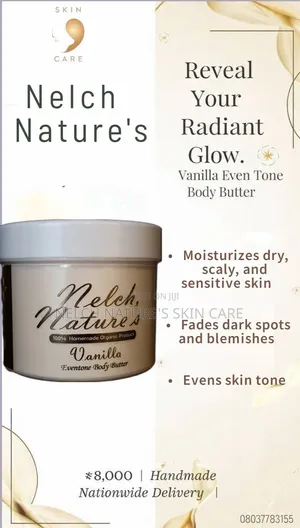 Nelch Nature's Vanilla Eventone Body Butter