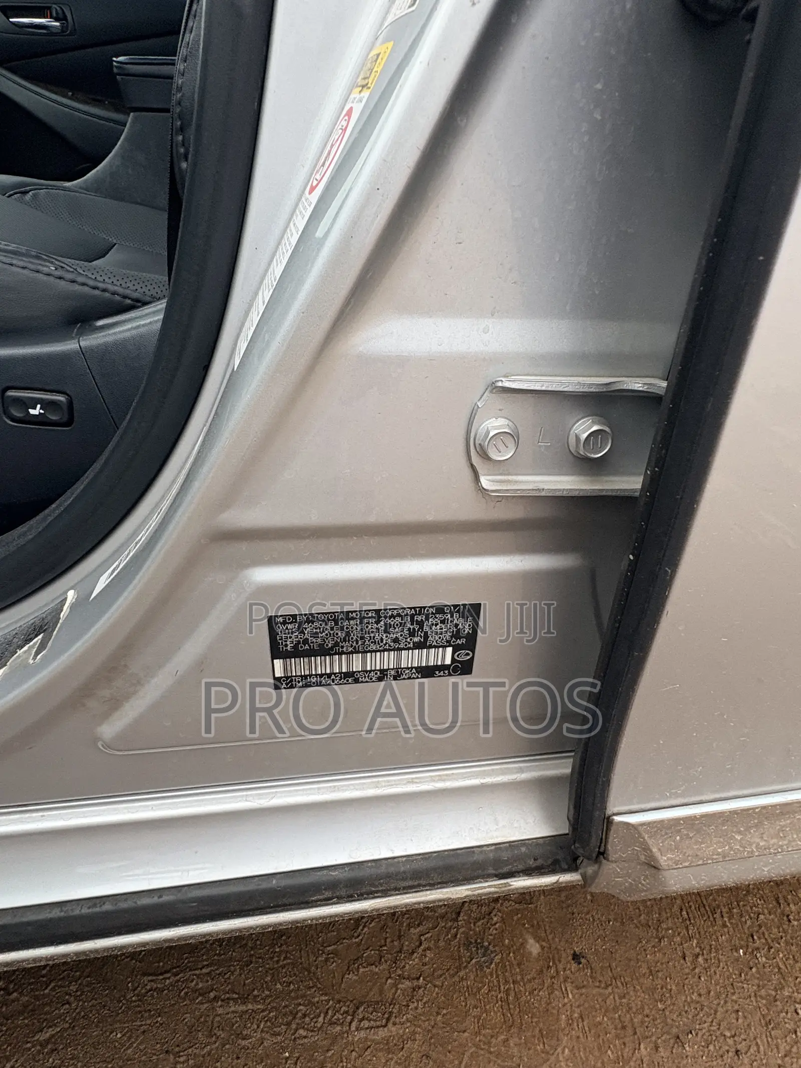 Lexus ES 350 2010 Silver