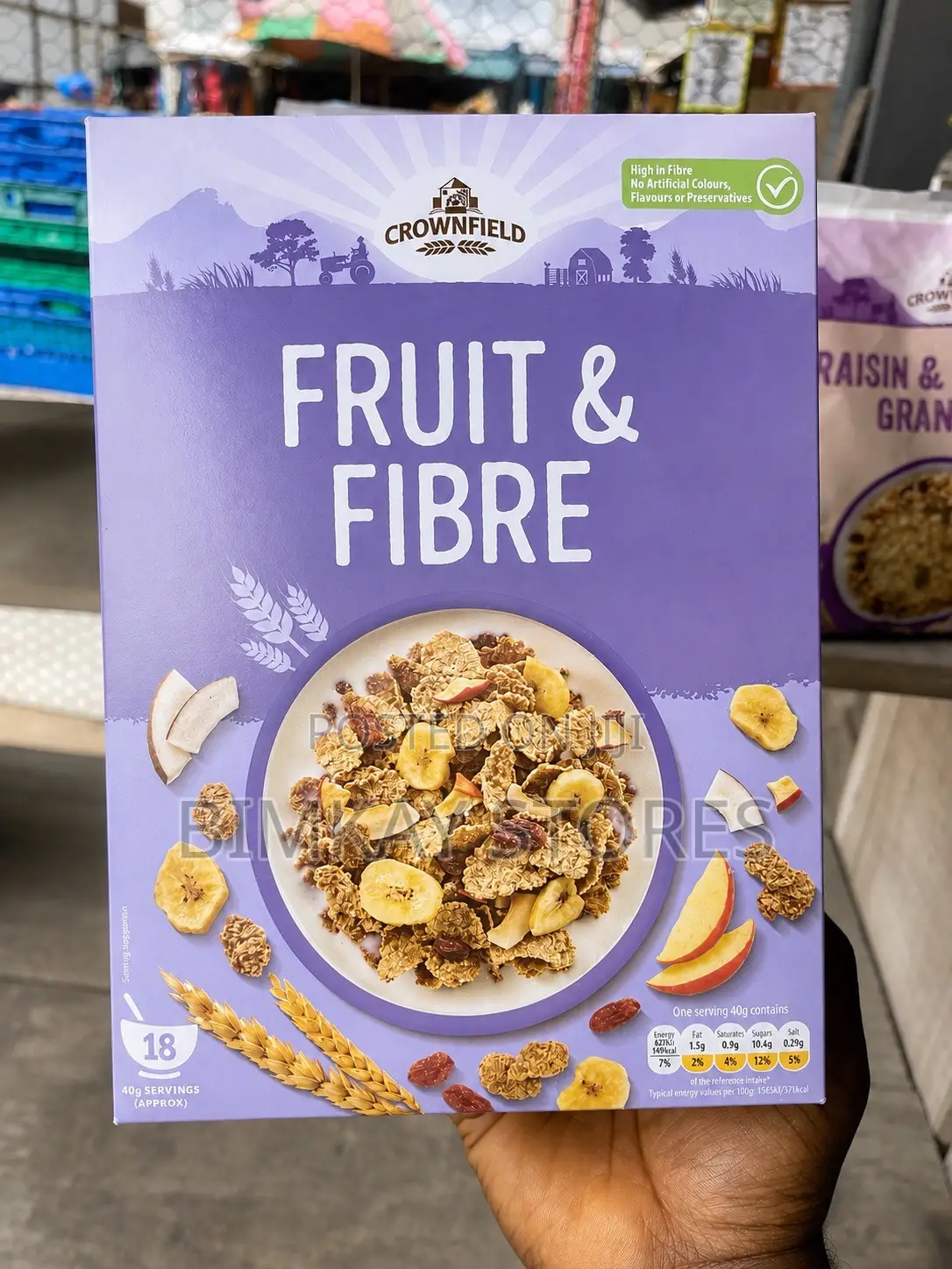 Crownfield Fruit and Fibre Cereal