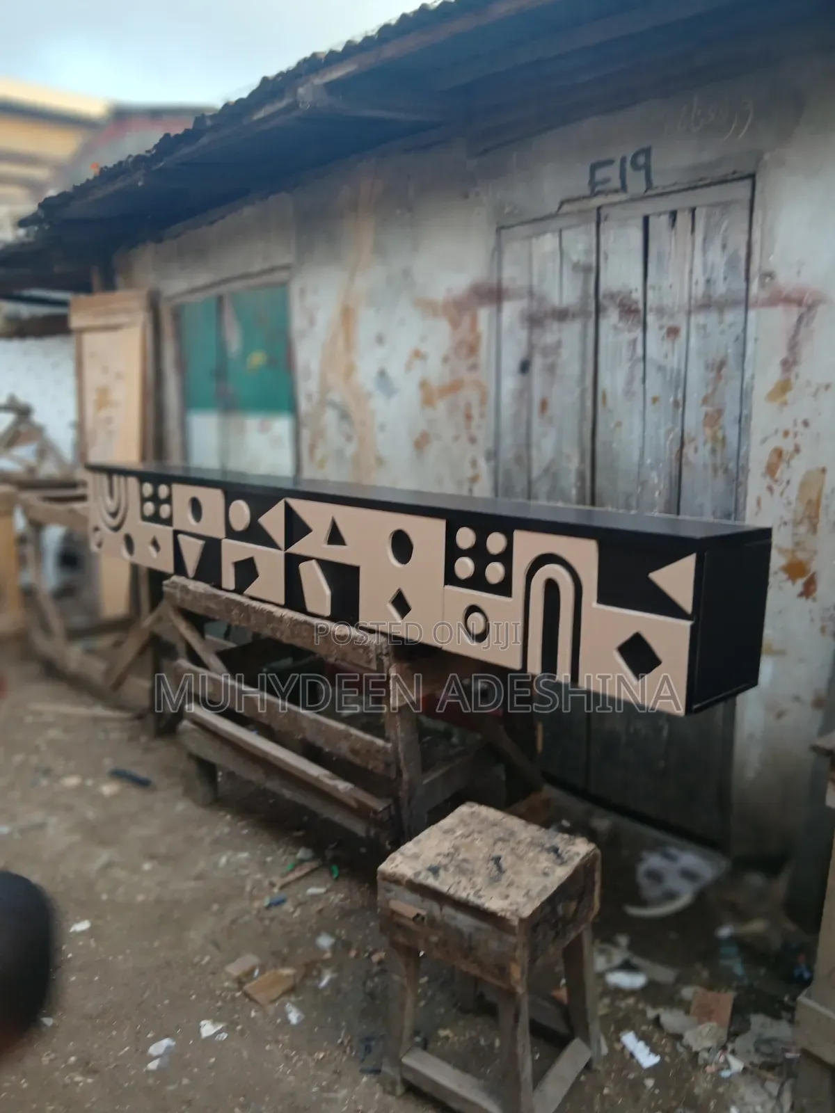8ft TV Console