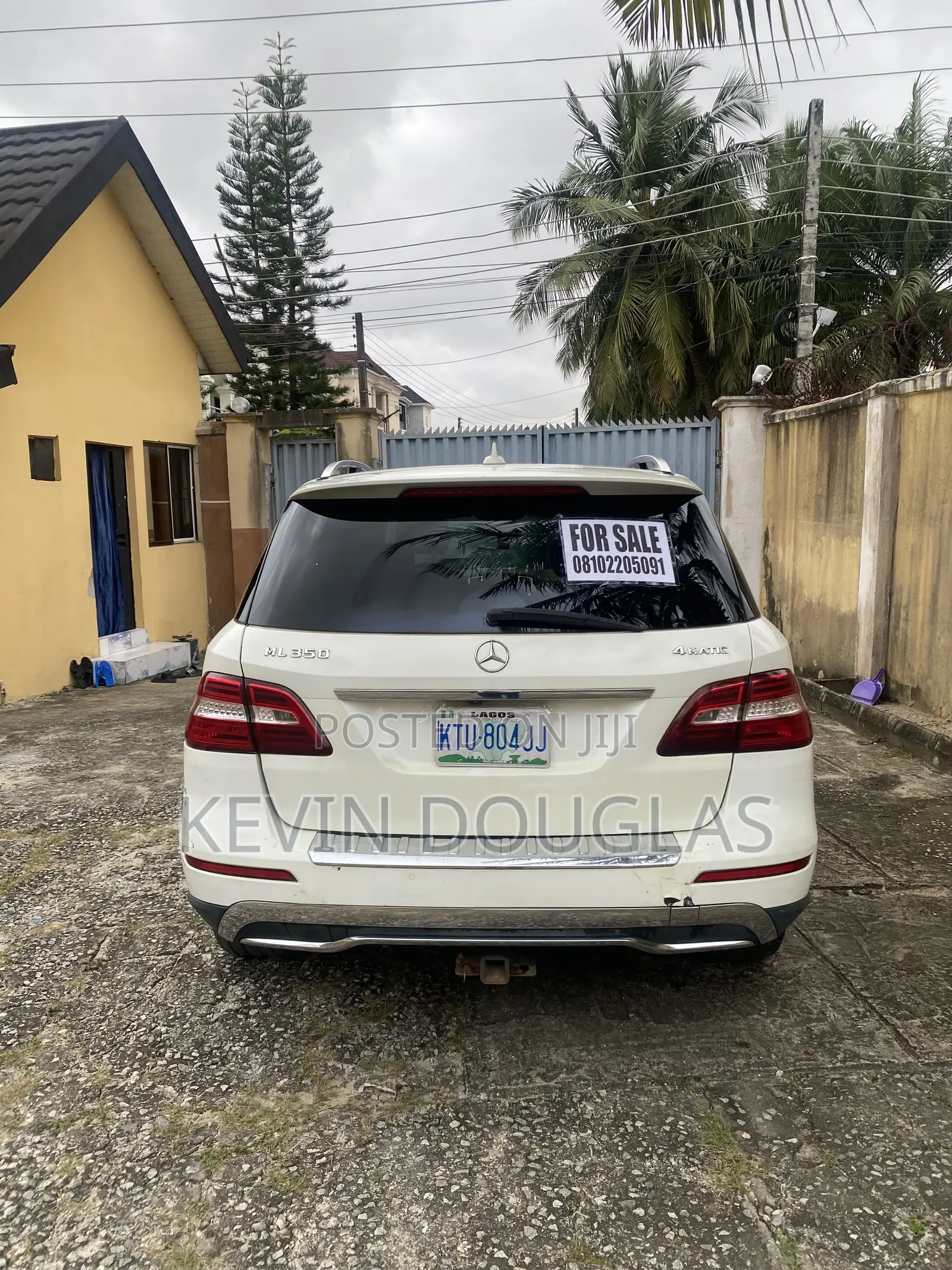 Mercedes-Benz M Class ML 350 4Matic 2013 White